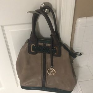 Stylish large handbag.